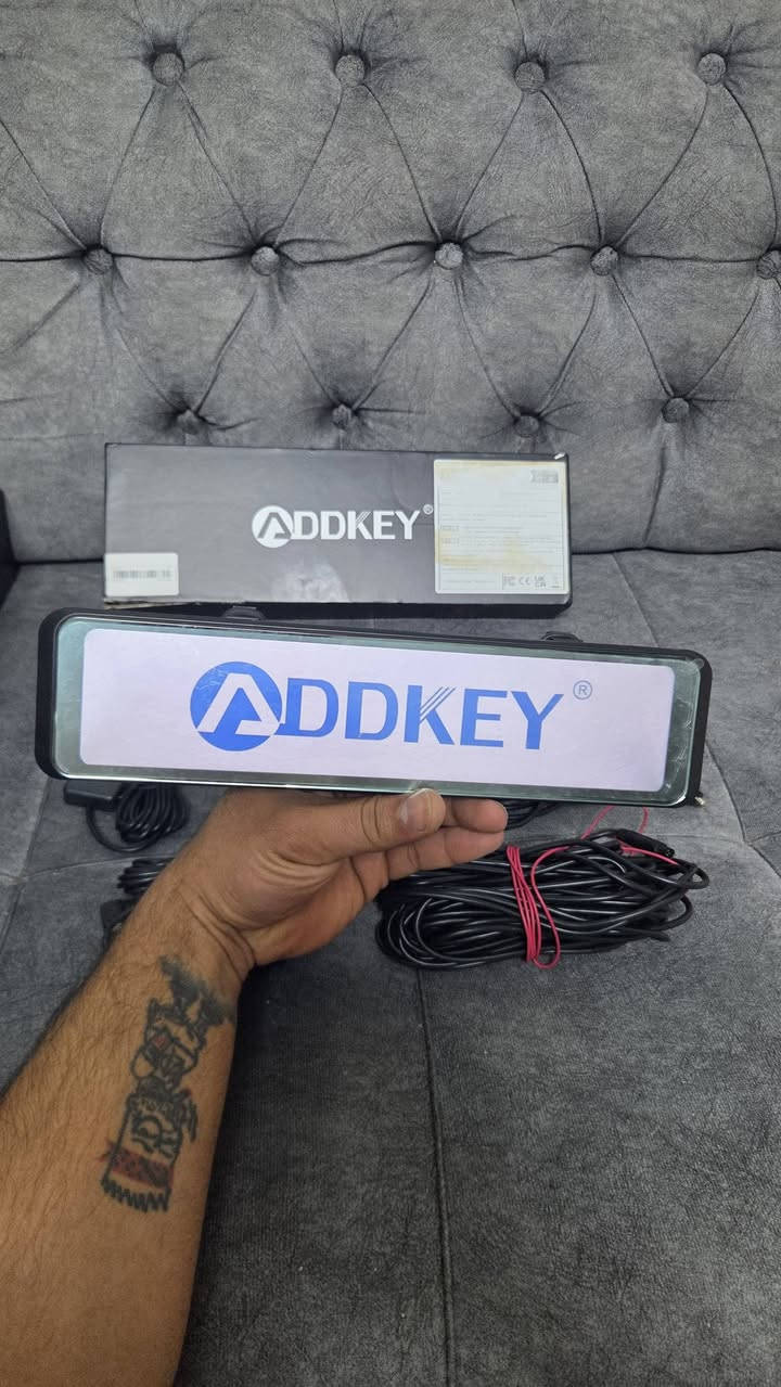 داش كام من شركة ADDKEY
• دقة 4K
• كاميرا أمامية وخلفية
• نظام تحديد المواقع (GPS)
• كاميرا داش (Dash Cam) للسيارة
• كامل ملحقات 
• للاستفسار خاص او الاتصال بالرقم 
• *********** / توصيل لكل العراق
