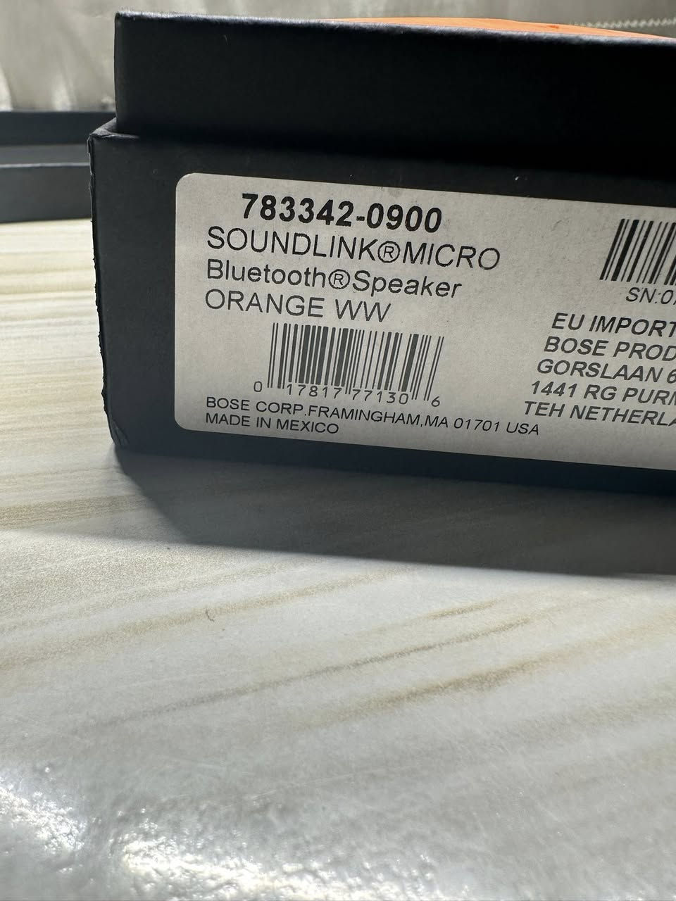 سبيكر Bose SoundLink Micro صنع في المكسيك


**إذا كنت صاحب هذا الإعلان وتريد حذفه لأي سبب، رجاءا أرسل رسالة إلى الدعم الفني**
