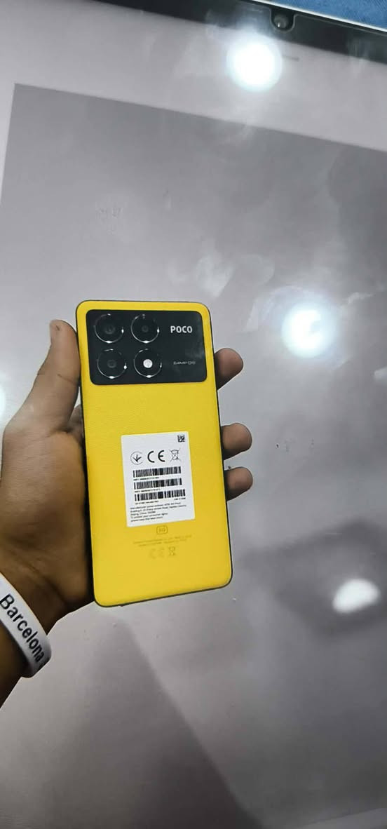 وينهم جماعت الببجي جهاز بوكو اكس سكس برو 5G
جهاز نضيف كلششش 99% 
ذاكره 512 
مستعمل شهر واحد فقط 
سعره 350 قفل
او مراوس بجهاز ايفون شعدك نزل 

*********** للتواصل واتساب او عل خاص 🫂
