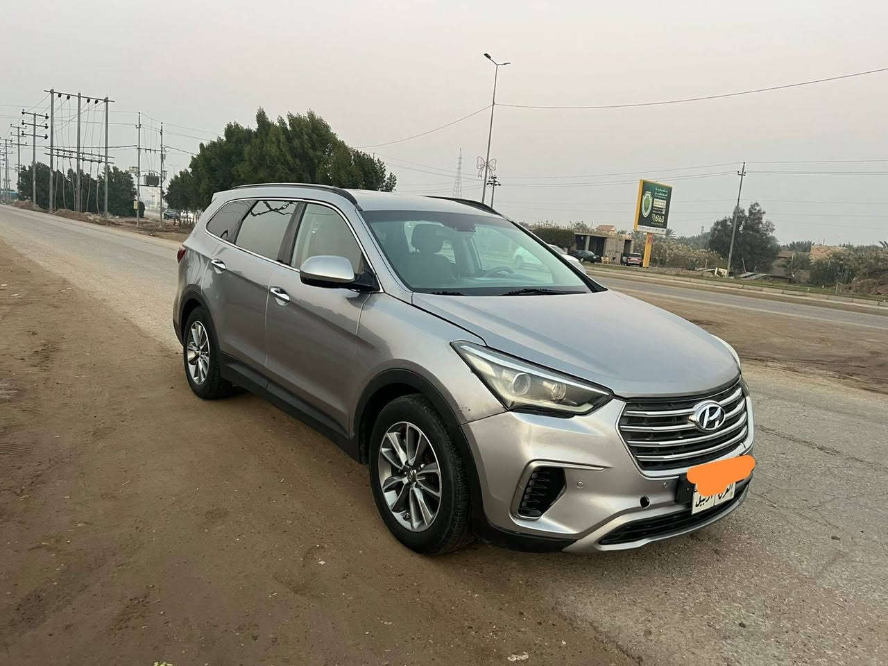 السلام عليكم
سنتافي گران 2017 اربيل موصفات كامله 6سلندر 7راكب  قطعتين صبغ  رقم الهاتف 
السعر عله رقم الجوال ***********
