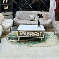 ست قديفة • ٣نفره • خشب سويد