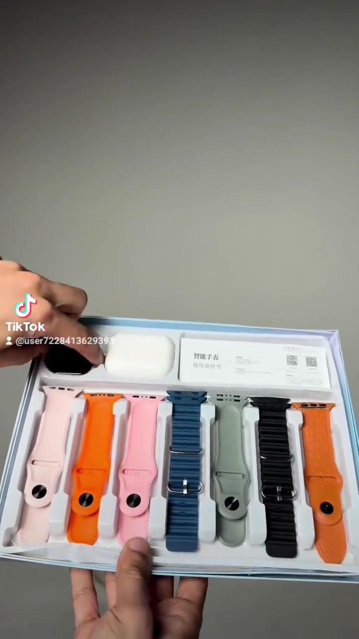 ساعة ذكية S3000 Pro Hiwatch Pro مع سماعات لاسلكية 🎧⌚

باكج متكامل يجمع بين الأناقة والتقنيات الذكية مع 7 سوارات متنوعة وسماعات لاسلكية ضمن العلبة.

✅ 7 سوارات بألوان وتصاميم مختلفة
✅ سماعات لاسلكية مرفقة
✅ إجراء واستقبال مكالمات البلوتوث
✅ تشغيل الموسيقى عبر البلوتوث
✅ مراقبة معدل ضربات القلب وضغط الدم
✅ متابعة النوم والنشاط اليومي
✅ حساب الخطوات والمسافة والسعرات الحرارية
✅ استقبال الإشعارات والرسائل
✅ أوضاع رياضية متعددة
✅ رفع اليد لإضاءة الشاشة
✅ العثور على الهاتف والعثور على الساعة

📱 متوافقة مع:
• Android 5.0 فما فوق
• iOS 9.0 فما فوق

📦 محتويات العلبة:
• ساعة ذكية S3000 Pro
• 7 سوارات
• سماعات لاسلكية
• كيبل شحن
• دليل استخدام

💰 السعر: 15 دينار فقط
🚚 التوصيل: 5,000 دينار


**إذا كنت صاحب هذا الإعلان وتريد حذفه لأي سبب، رجاءا أرسل رسالة إلى الدعم الفني**