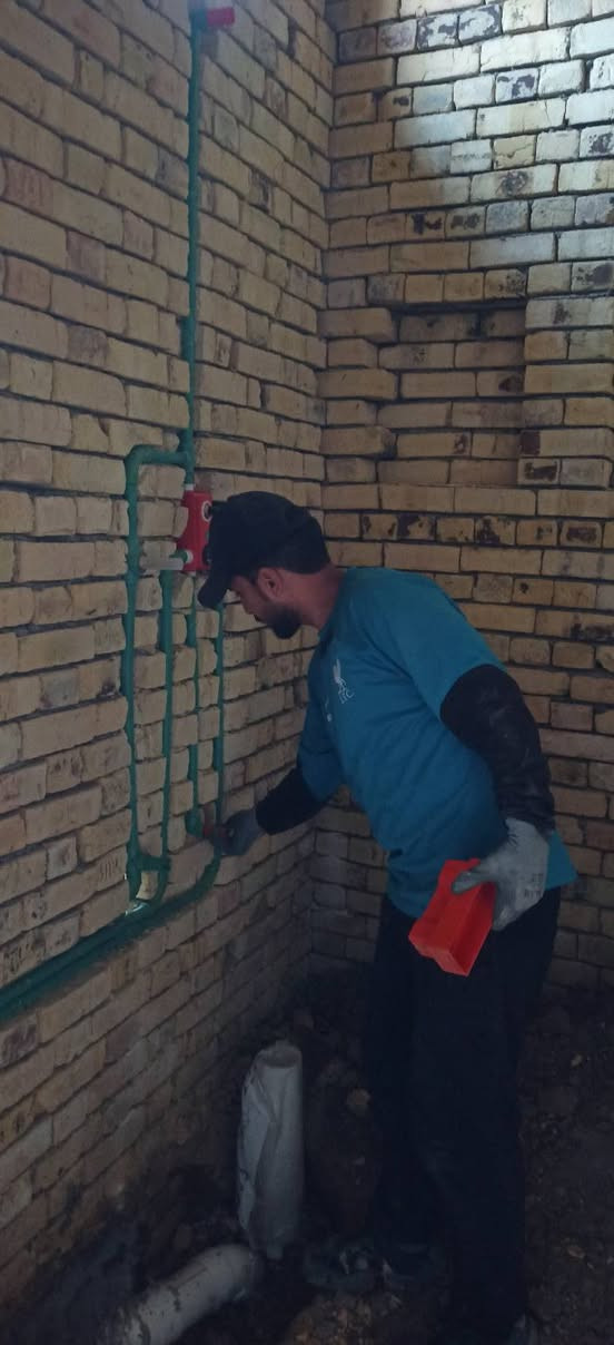 أخر أعمالنا بفضل الله
تأسيسات صحية عامة ( ماء ، مجاري ، تقطير سبالت ، منظومة غاز ، منظومة RO ) 
أسعار تنافسية ، عمل درجة أولى حديث وكلاسيك ، إلتزام بمواعيد العمل 
للتواصل عالخاص أو عالرقم ***********
