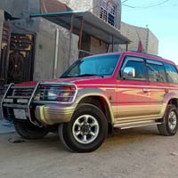 باجيرو ٩٥ كير ومحرك بلاد مكفوله فقط صبغ حزام للجماليه رقم بغداد بأسمي ...