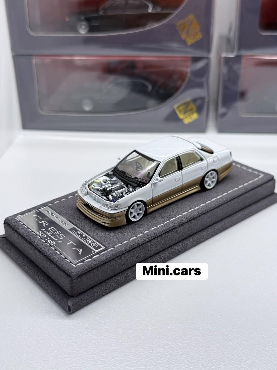 TOYOTA CRESTA

Brand : Mortal model
Scale : 1/64
Price : 40,000 Dinar

WhatsApp: +9647504702207

