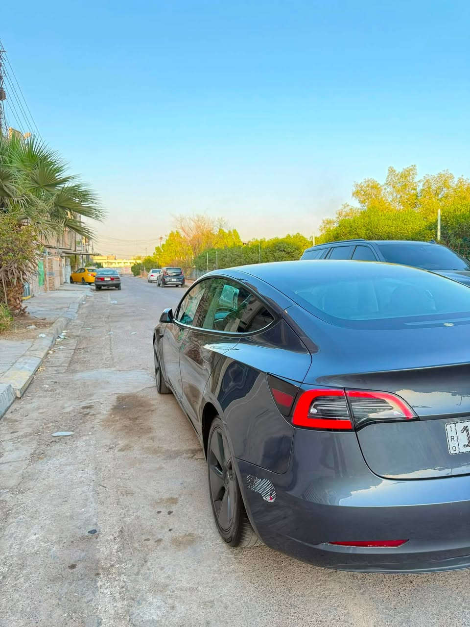 السلام عليكم
تسلا مودل 3 موديل 2023
اون لاين
تك ماطور
ماشية 60 ميل 
4 قطع صبغ سونار موجود
السيارة كاملة مابيها نقص رقم بغداد بأسمي
152$
***********
