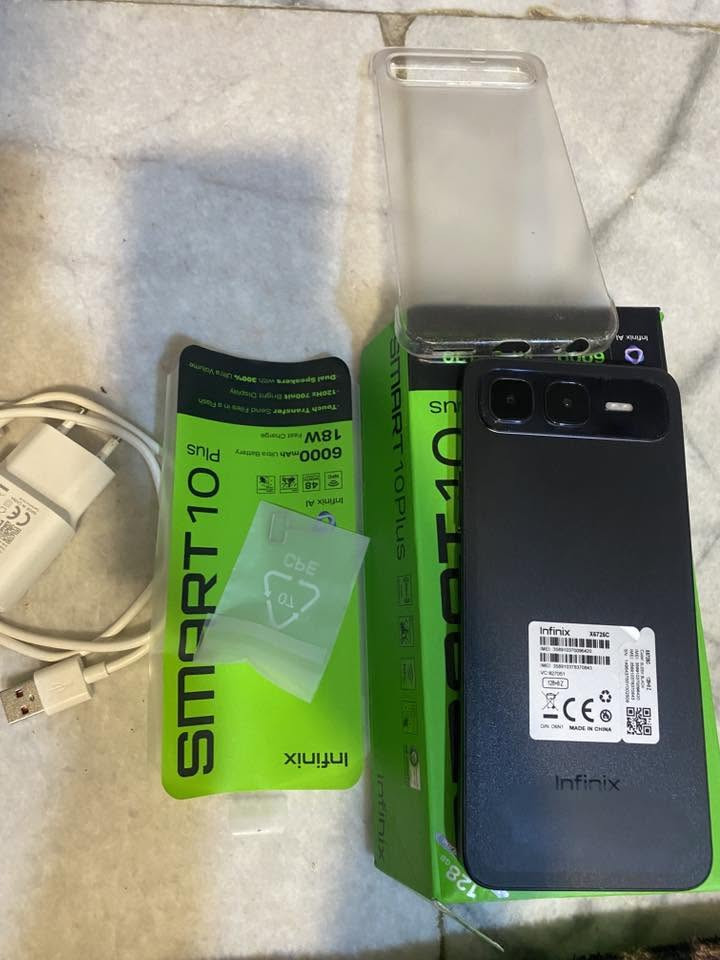للبيع انفكنس سمارت 10 بلس 
جديد صارله 3 اشهر اخذته من الوطني ب 155 
اشتريته موقت شاشه بيها فطر ما ماثر ع اللمس ابد 
يدعم شحن سريع وبصمه وجه واصبع وكامرته جيده وذاكره 128 ورام 8 وياه كامل ملحقاته كارتون شاحنه كفر 
سعر 110 مكاني ناصريه حي اور


**إذا كنت صاحب هذا الإعلان وتريد حذفه لأي سبب، رجاءا أرسل رسالة إلى الدعم الفني**