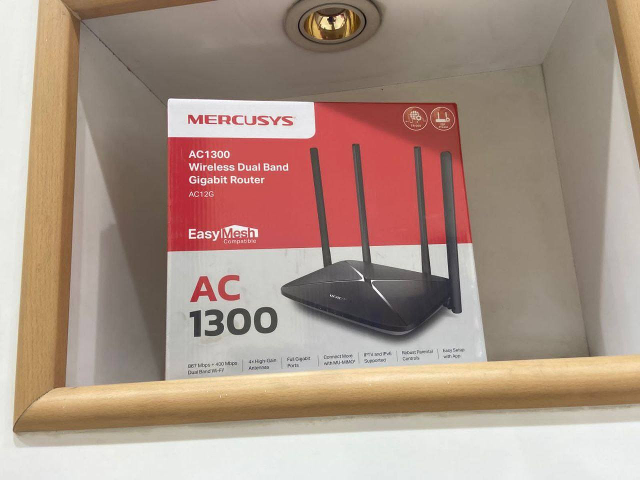 راوترات    ميركوسيس MERCUSYS  جملة ومفرد
موديل
1200
1300
1900
Ax1800
Ac1300
Ax3000

يتوفر توصيل لجميع المحافظات


**إذا كنت صاحب هذا الإعلان وتريد حذفه لأي سبب، رجاءا أرسل رسالة إلى الدعم الفني**