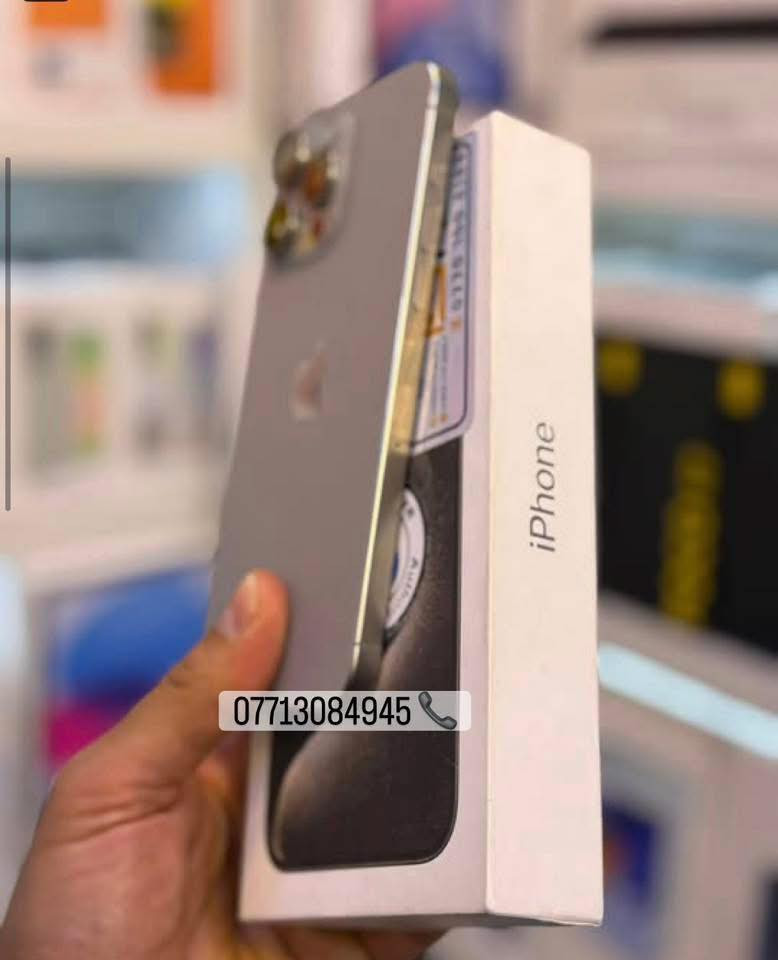 ايفون 15 برو ماكس ضمان ماستر وكاله اصلي
اقوى ذاكره 512 نص تيره بطاريه 95    
نضافه 💯💯 جهاز لا مفتوح ولا مصلح ضمان من مركز وين ميعجبك افحص ملحقات كامله 
السعر مليون و و150 الف قفل اقوى سعر العنوان بغداد البياع شارع عشرين 
 🟦🟦 متوفر اقساط على مصرف الرافدين فقط 👉 
هاتف ***********📞📞
هاتف ***********📞📞
