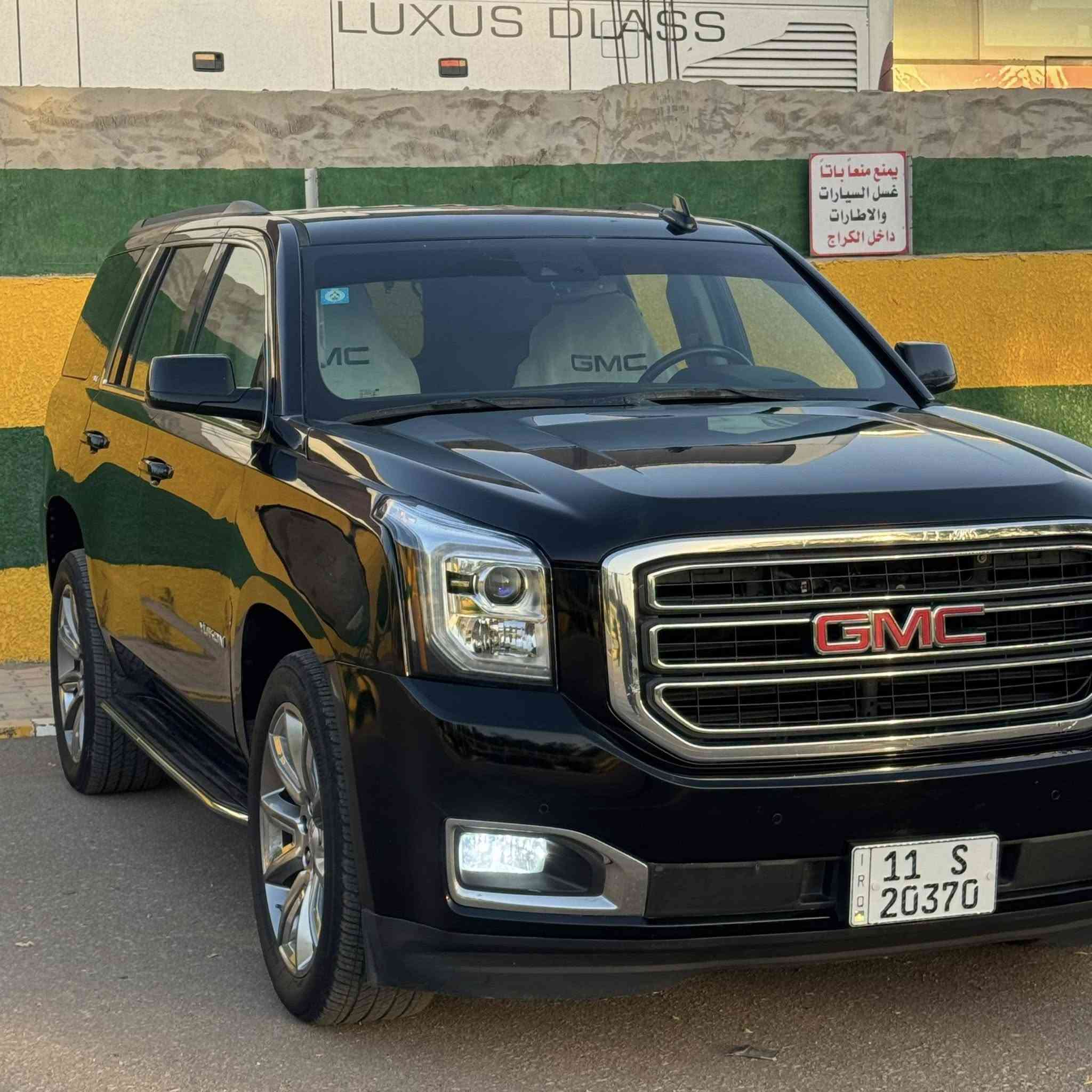 YUKON SLT
2018 Jugal
mile 150000 العداد
الحادث / الجاملغ والبنيد
بدون ايرباك 
السعر / 32,000 قابل للتفاوض
üles|gall
فتحه سقف
بصمه
رادار امامي
شنات تدفئه وتبريد
شنات الخلفيه vip منفصل
كراسي الخلفيه كهرباء
حساسات اماميه وخلفيه
خزن ميموري
رادار جانبي
ستيرن كهرباء

رقم صاحب// ***********
