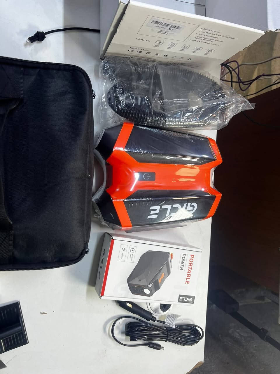 منفاخ هواء مع باور بنك للزوارق والخيم والمسابح خاصية التفريغ والنفخ السعر 65 الف


**إذا كنت صاحب هذا الإعلان وتريد حذفه لأي سبب، رجاءا أرسل رسالة إلى الدعم الفني**