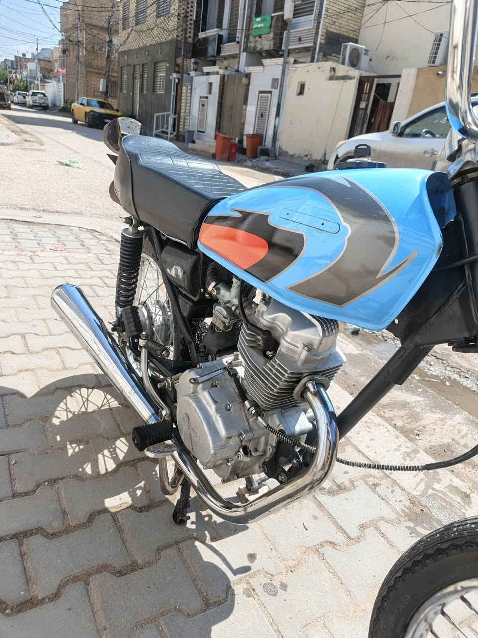 سلام عليكم اربعه كير موديل 23 وكيل عقيل الربيعي مكينه ايراني موديل 18 تجي برغي 8 ناعمه وحلوه وشرط ادك فصله بيهه ربع ساعه اذا طلع دخان لو صوت تاخذهه وتروح بلاش دراجه نضيفه شوفت عينك السعر 600 وبيهه مجال اليكسر بلسعر يسمع حجي مو حلو مكاني حي السلام


**إذا كنت صاحب هذا الإعلان وتريد حذفه لأي سبب، رجاءا أرسل رسالة إلى الدعم الفني**