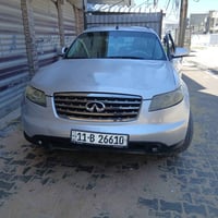 انفنتي fx35موديل ٢٠٠٧ رقم بغداد انكليزي باسمي السياره كير محرك تبريد خ...
