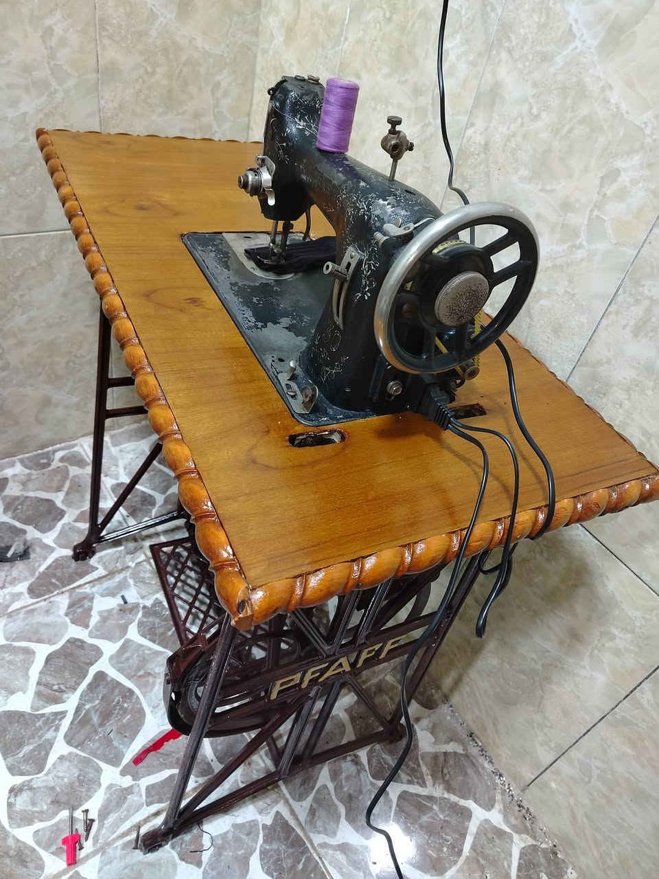 مكينه فراشه ألماني بفاف PFFAF الاصليه مع ميزها الأصلي انتيكه للبيع


**إذا كنت صاحب هذا الإعلان وتريد حذفه لأي سبب، رجاءا أرسل رسالة إلى الدعم الفني**