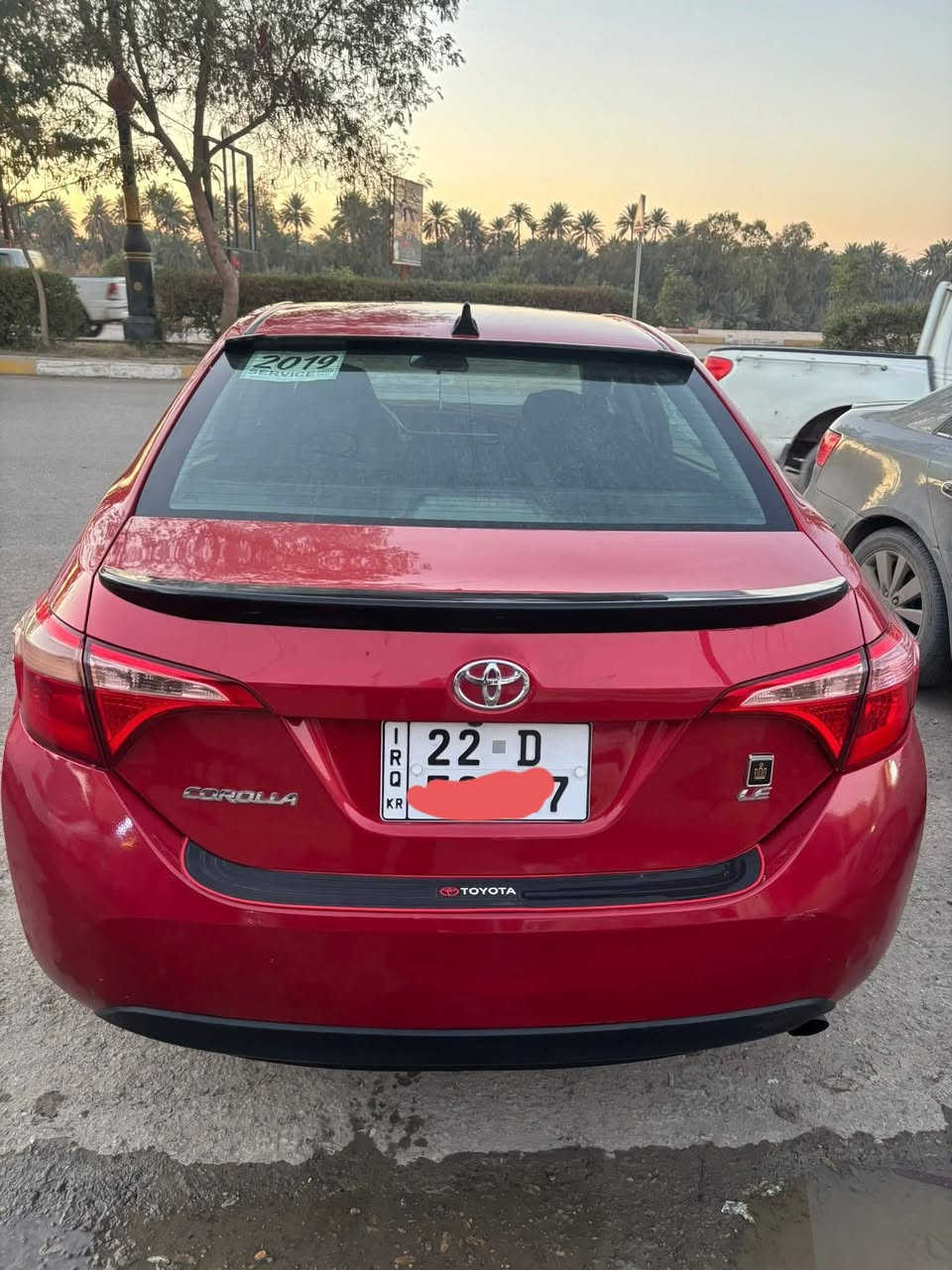 السلام عليكم بيع سريع موديل ١٩ قطعتين صبغ بدون دواخل رقم أربيل دولي لسنة ٢٠٣٠ سنوية ماشيه ١٠٧ سعر ١٤٠ وبيها مجال لطيبين مكاني ديالى بعقوبة الاتصال ***********
