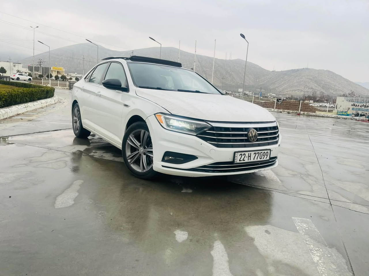 بابەت فۆگز واکن جیتا مۆدێل 2020 مواسەفات R len
فوول مواسەفات سەیارەکە تەنها بۆنیتی بۆیاخە بێ نوو گرتن سەنەی نوێیە بەناوو خۆمانە گێڕوو مەکینەی بەشەرتە نەکراوەتەوە هەموو گیانی بەشەرتە یەک دینارر مەسروفی نیە  ژم***********)) ((((***********   ))) رانية, السليمانية
