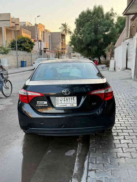 تويوتا كورولا ٢٠١٦
وارد امريكي ماشية ٧٥ الف ميل
مرقم بغداد 
حادثها باب خلفي وتعديل بالجاملغ الامامي الايمن كما موضح في السونار 
السيارة جاهزة طخم تاير جديد
محرك نظيف تبريد مميز
للاتصال واتس اب ***********
بغداد / الاعظمية
السعر ١٢٥٠٠$
