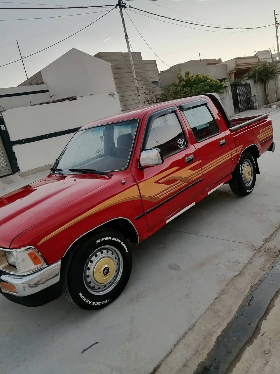 تيوتا 1997 لمتد GLX صلاح الدين مشروع وطني دفتر بانزينن
محرك كير شرط  كروسيده 
تبريد تدفه كهرباءيات شرط 
جوم 4 كهرباء سنتر لوك 
صبغ حزام  لجماليه  بدون معجون بدون ضربه 
بدون خياس السياره متعوب عليها جاهزه كلها 
 السعر 80 بيها مجال مكاني كركوك  ***********
