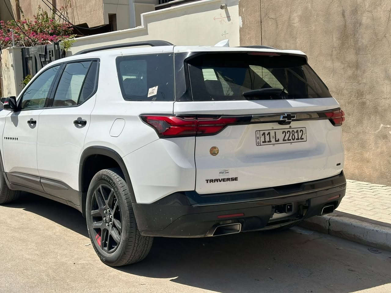 شوفر ترافرس موديل 22 نوع RedLine بريمير
ماشية 83 الف ميل

حادثهة امامي 

صبغ ربع البنيد ولايح خشم الشاصي بدون ضرر 

بيهة بارد بالصندوق

السعر 245 وبيهة مجال

***********

مكانهة بغداد/كربلاء
