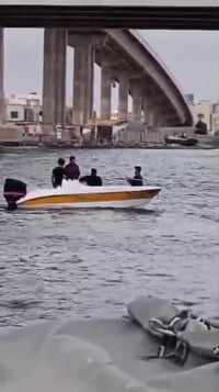 طراد • مكينة ١٥٠ ميركري • البصرة شط العرب