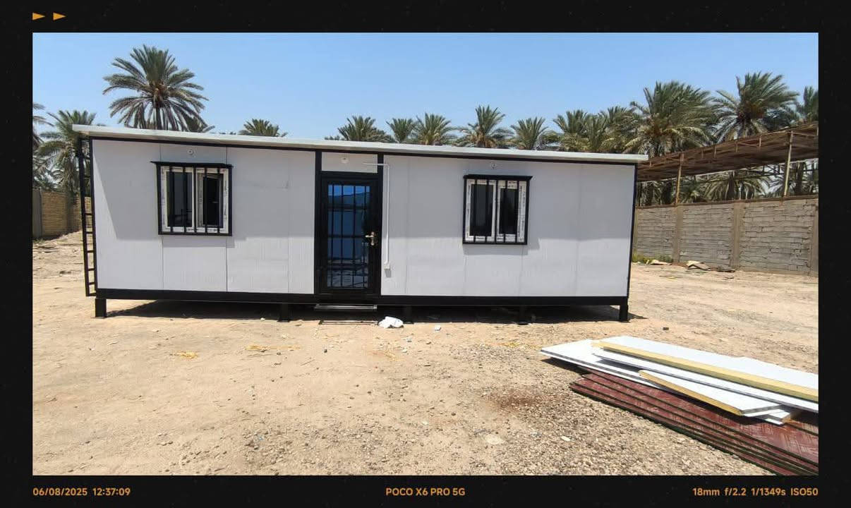 معمل الزهراء لصناعة كرفانات وبيوت الجاهزة 
*********** واتساب
