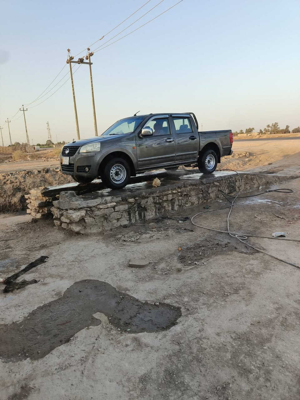 كريت ويل 2013
محرك كير حداديه شاصي كفاله 
مكفوله كفاله من الضربه 
بيه صبغ جوه البيبان فقط والباقي كفاله 
رقم ذي قار انكليزي رسمي مداور ثاني يوم 
سنويه 2030 #السعر_65_بيها_مجال 
*********** مكان الرميثه الهلال
