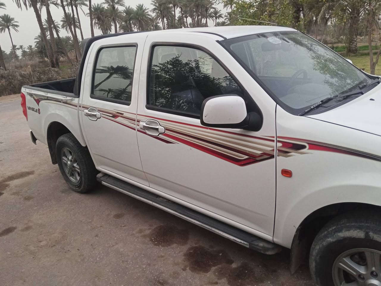 السلام عليكم كريت ويل للبيع موديل 2020 تبريد ثلج باتري جديد حداديه جديده مكينه وكير خير من الله بيها بارد بجاملغ الأيسر وبيها ربع البيد فوك الايت صبغ والباقي كفاله  السعر100 وبيها مجال للشراي *********** مكاني الديوانية الشاميه
