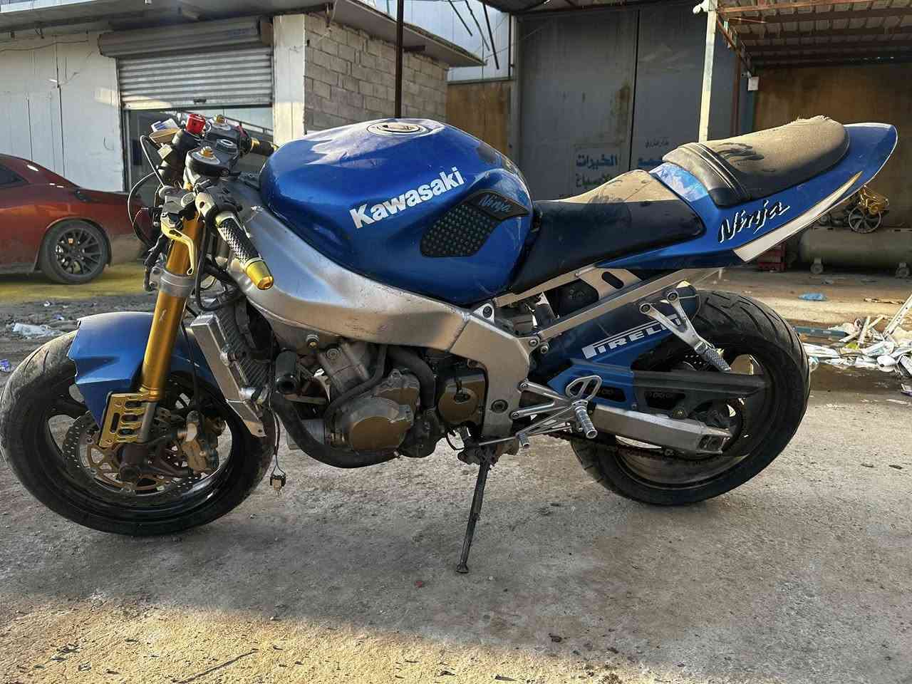 السلام عليكم  للبيع  كاوسكي 2004ع وضعه حادثه كفرات وموجودات كل غراضه دراجه شغاله  مكينته بلاديه وكلشي مابيه 
مكاني  بعقوبه تقاطع القدس
هاذا رقمي
***********
