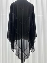 ربطه جرجيت اسود فقط"🖤✨ مشغوله ستراس اصلي" 🌟🫶  حفر ليزري "💯 قياس 125" ❤...