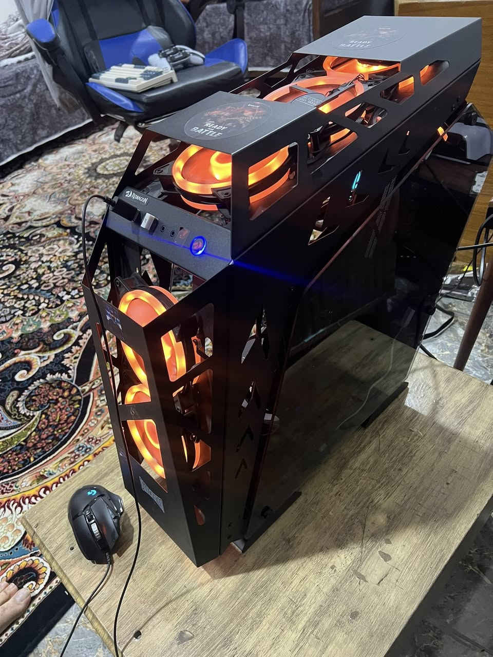 السلام عليكم كيس للبيع مواصفات
Gpu: RTX3050 6 gb zotac

Cpu: ci5 12400f

Motherboard: msi B760pro e

Ram: black wolf 16Gb 2*8 3200Hz

Hdd:king space 1tb gen3

Powersupply:fsp 750+80gold

Cooler: rog strix lc120 fan1

قيم السعر وادخلي واني حاضر للكل


**إذا كنت صاحب هذا الإعلان وتريد حذفه لأي سبب، رجاءا أرسل رسالة إلى الدعم الفني**