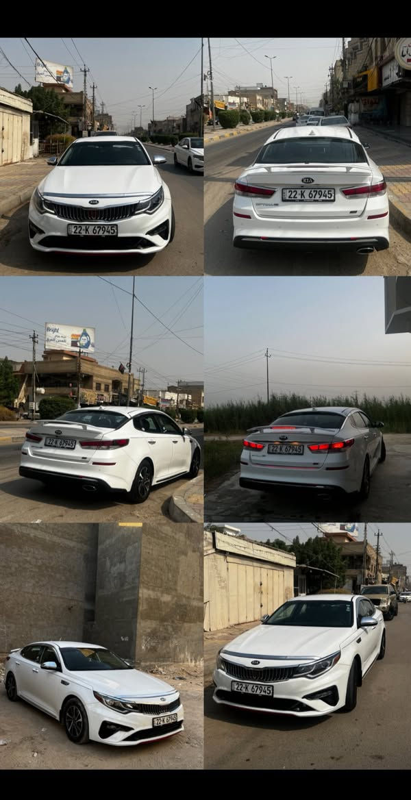 السلام عليكم
للبيع 
كيا اوبتما
موديل2019
وارد امريكي
المواصفات 
شاشه كبيره كار بلي
تحديد مسار 
رادار امامي
نقاط عمياء
مثبت سرعه 
مانع تزحلق
سايد بريك برجل
تحكمات ستيرن جهتين
لدات نهاريه
لايت عالي ناصي زنون
السياره جداً نظيفه ومناقصها اي شي 
بدون حادث من امريكه 
بيها صبغ نص جاملغ جهة سايق وتكحيله بحافه البنيد وتكحيله بجاملغ الثاني فقط كلشي ذاكر بيها وبدون اي داخل او حادث
مكينه كير حداديه كله مكفول
رقم اربيل ب اسمي شخصياً تحويل مباشر
مكانها بغداد الدوره 
السعر 139 وبيها مجال جداً بسيط
***********
