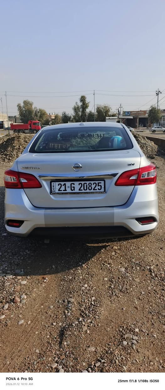 نیسان سینترا مودیل 2017 ئمریکی ‌گیر مە کینە  بە شە رت  چوار تایە تازە یە کوشن هیتر ئاوینە کاربای مود رویشتن ئیکو سپورت عادی  سە یارکە زور خاوینە  بە ناو خومە وە یە بی بویاغە سە یارە کە( دە عمە کە ی ) بە س دە عامی پیشە وە گرتوە لای سە کەن  وینە ی دە عمە کەیم داناوە  سعری 113$مجالیکی کە می تیایە بو پیوندی (***********     ***********) شمشمل, السليمانية
