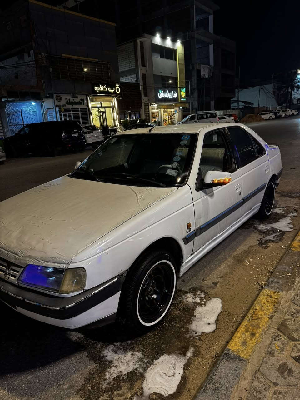 بيجوه 🇮🇷405مديل2009 سياره بسمي. نضيفه مكفوله عده جاملغ سايق  حداديه. جديده  تخم تاير  كير. نضيف. فقط محرك بي بدايه بخار قليل.  مكاني نجف. مشخاب ***********
