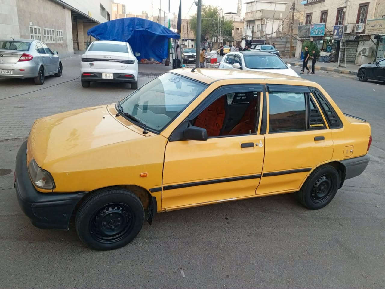 سلام عليكم سياره سايبا موديل ١٥ سياره خير من الله  سياره عليهه غرامات تريد تحويل أو وكالةر سياره كهربائيات كلة شغالة حدادية جديده السعر مليونين ونص. وبيها مجال بسيط مكاني بغداد رحمانيه جعيفر قرب ملعب زوراء رقم لاتصال ***********
