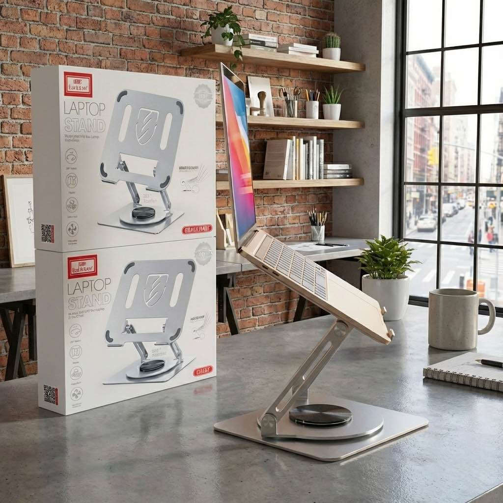 🔹 حامل لابتوب Earldom EH257 الأصلي 🔹

حامل عملي وأنيق مناسب للعمل والدراسة والاستخدام اليومي 👌

✅ مصنوع من فولاذ كربوني قوي وعالي الجودة
✅ قابل للتعديل بالكامل + دوران 360°
✅ تصميم يساعد على تهوية اللابتوب
✅ قاعدة ثابتة مع مانع انزلاق
✅ مناسب لجميع أحجام اللابتوبات

💰 السعر: 22,000 دينار عراقي
🚚 التوصيل (3،000) متوفر إلى جميع محافظات العراق
💵 الدفع عند الاستلام
📦 المنتج جديد ومغلف 

📩 للطلب أو الاستفسار راسلنا خاص أو اكتب (تم) بالتعليقات بغداد, العراق


**إذا كنت صاحب هذا الإعلان وتريد حذفه لأي سبب، رجاءا أرسل رسالة إلى الدعم الفني**