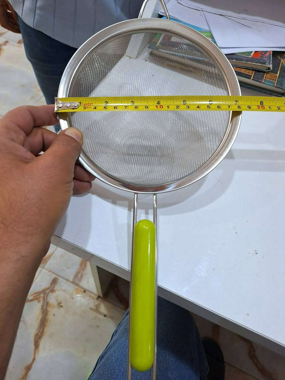 مصفي استيل يدة بلاستك قياس  18  سنتم 
سعر الدرزن  14000
عنوان حلة شارع  60 بناية مطعم ادم 
واتساب  ***********
 تلكرام https://t.me/MUS2lwBgzjQ5N2My
