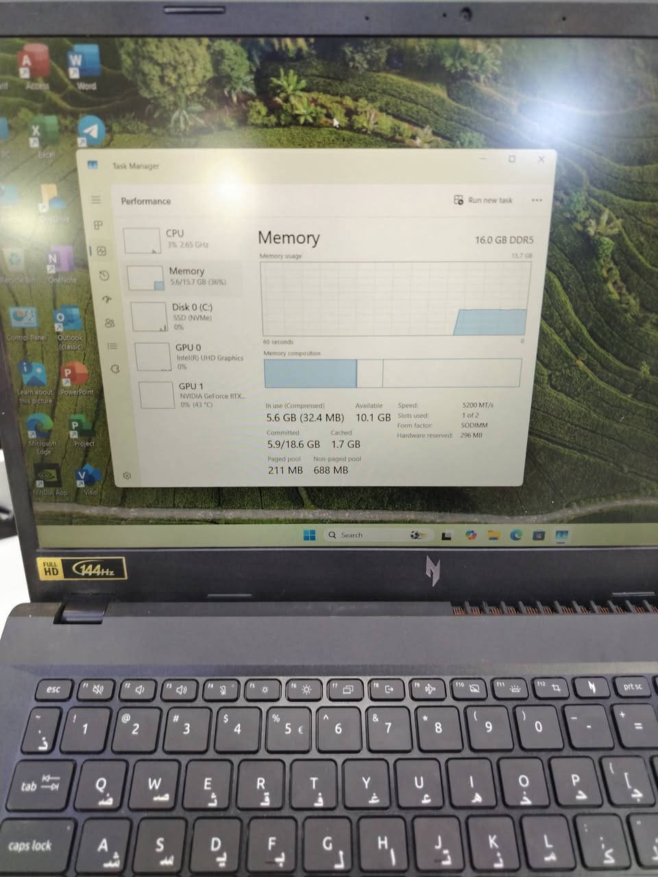 السلام عليكم ورحمة الله وبركاته
لابتوب أيسر نيترو
I7 13620H جيل الثالث عشر
16gb DDR5
512 ssd NVMe 
NVIDIA RTX 3050 6G
15.6 FHD+ 144hz
السعر 1250.000
العنوان بابل شارع أربعين يتوفر توصيل لجميع محافظات العراق
*********** للتواصل
