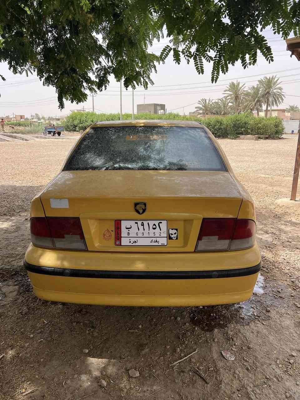 سلام عليكم سمند للبيع مكان ديوانيه مديل2012 
سياره جاهزه من كلشي بيه قطعتين صبغ تبريد تخم تاير حداديه سنويه 2027 
 تصال ***********
