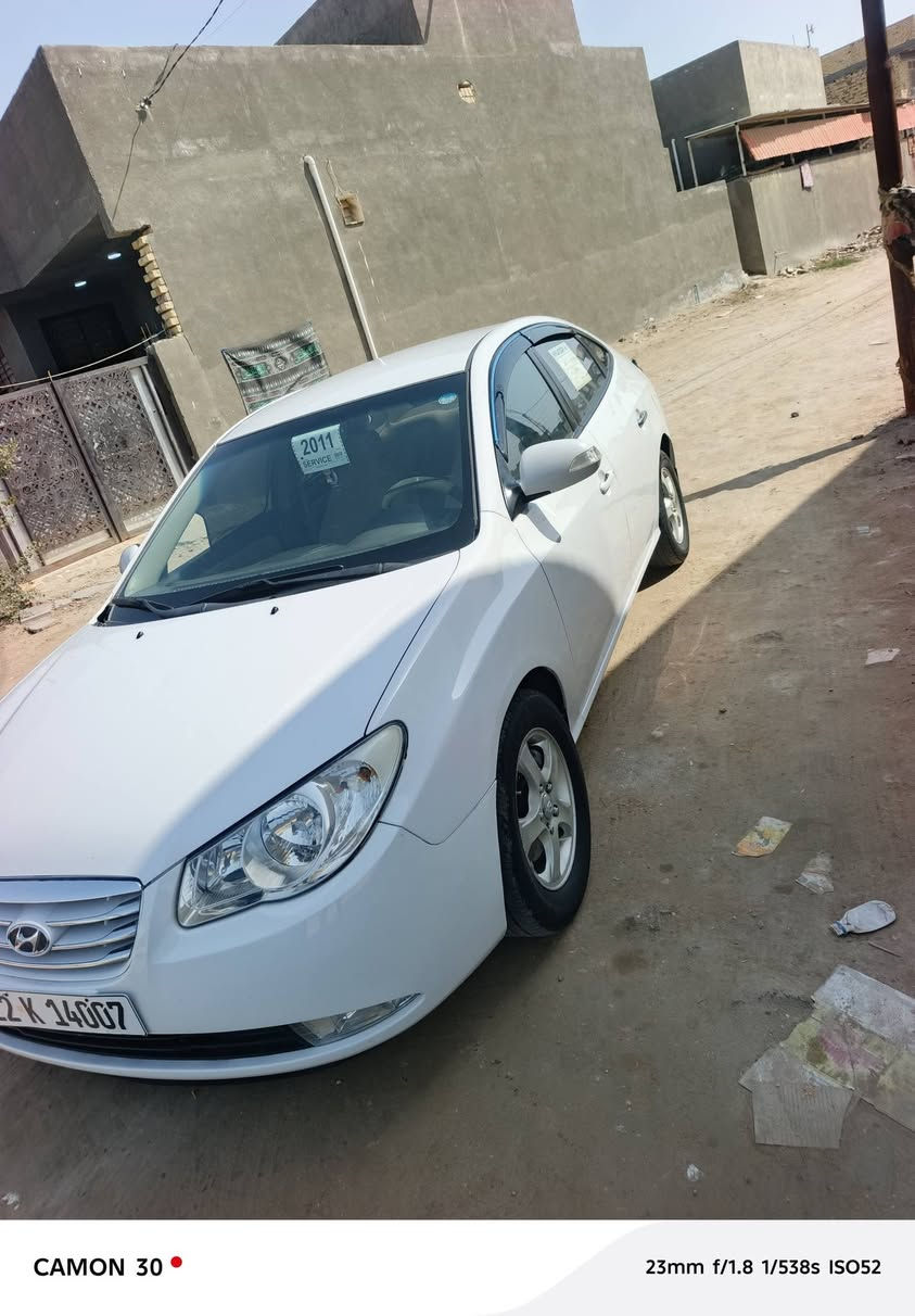 السلام عليكم
النترا موديل 2011 خليجي رقم اربيل إنكليزي باسمي تحويل مباشر سنويه وهزه جديده لل 2030
بيهه مكانات صبغ ابيع حزام بدون دواخل 
السعر 95 وبيه مجال بسيط
مكان السياره بابل للاتصال ***********
