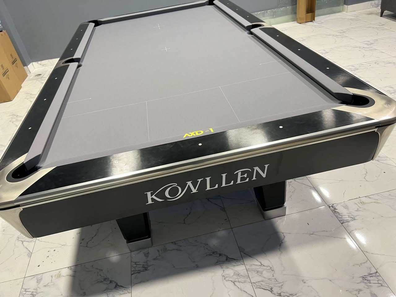 KONLLEN TABLE
للمباريات الكبيرة.
وكاله رسمي في عراق شركه (snooker shopping ) 
⭐️ Snooker Shopping 🚚 All over the world 📍 Iraq - Erbil (40street) 📞 ***********
