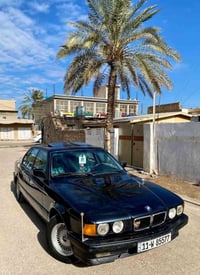 السلام ؏ــليـڪم بي ام 730i الماني فول 1/1 موديل 1994 بغداد انكليزي مشر...