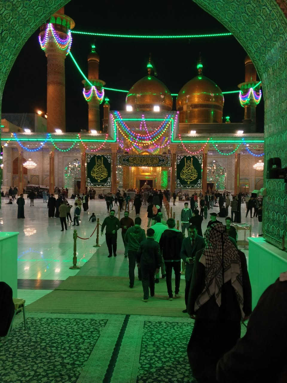 💺 عرض خاص بسعر 22 ألف كل المزارات
بمناسبة العطله وشهر شعبان المبارك 
نعلن لكم 
عن رحلتنا لزيارة العتبات المقدسة    
اليوم  الاول 
سامراء 🕌 سيدمحمد سبع الدجيل  🕌ابراهيم ابن مالك 
الكاظمية المقدسه مبيت فيها 
التوجه الى اولاد مسلم 🕌   🕌كربلاء زياره الامام الحسين🕌 واخيه ابو الفضل العباس مبيت في كربلاء 
اليوم الثالث
التوجه الى السيده شريفه  🕌  النجف الاشرف.🕌 والعوده بسلامه الى السماوه الحبيبه 💒 
بحدث باصات الحديثه والمكيفه🚍🚍
لحجز واستفسارات  اتصال او المراسله 
‏‪***********‬‏
***********
