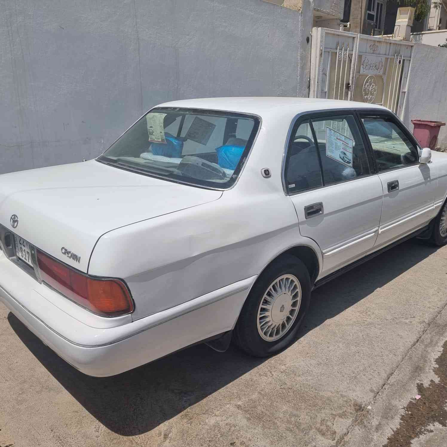 كراون ارنب 1995 صبغ عام اصولي شرط التحويل كير ومكينه بلشرط السياره اكسل دفع خفلي محرك لاصرف لابخار 24
بس دشبولها شويا تعبان السعر ٦٩ وبيها مجال الرقم
*********** مكان السياره كركوك
