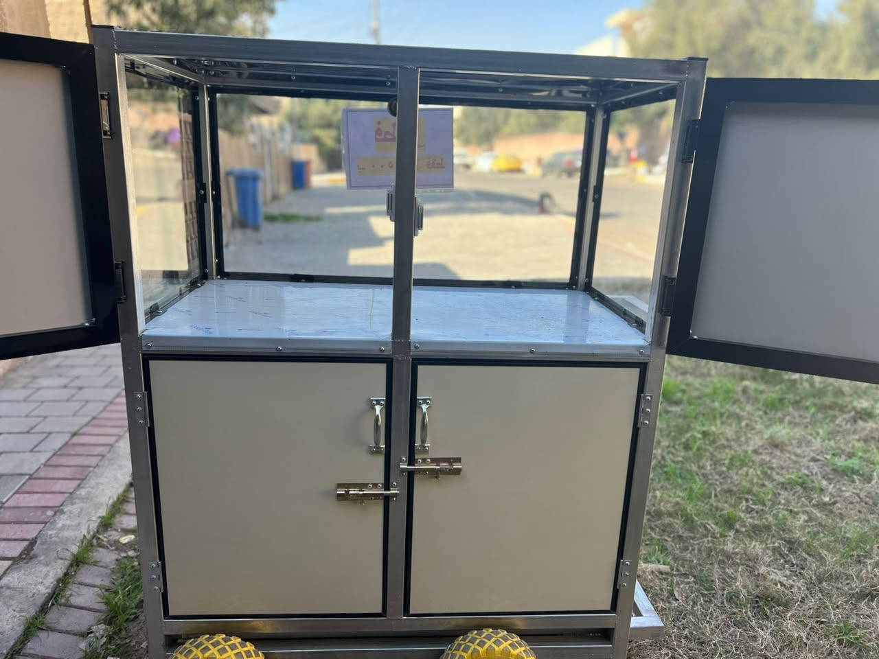 السلام عليكم عربانه للبيع مرتبه شوف الفيديو والسعر 380الف بيها مجال المكان بغداد شارع فلسطين اتصال وتساب هذا الرقم ***********
او تراسل الصفحه
