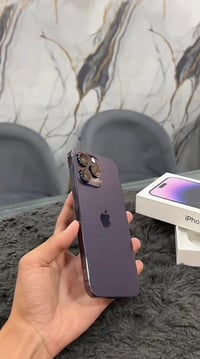 ايفون 14برو ماكس شرق اوسط ماستر ذاكره 256بطاريه 100مبدل شاشه نوعيه زين...