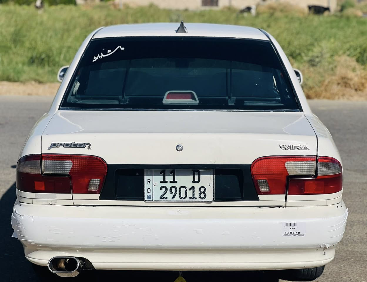 للبيع
براتون موديل 2002 رقم بغداد مشرع وطني حره شرط التحويل 
تفاصيل :

بيها 3 قطع صبغ و شويه بالباب اليمنى الباقي شرط 
 كفالة عامه كير محرك صدر جديد تخم تاير 
جام الاماميه كهرباء ⚡️ 
سعر 42 وبيها مجال 
للتواصل :
*********** 
***********
