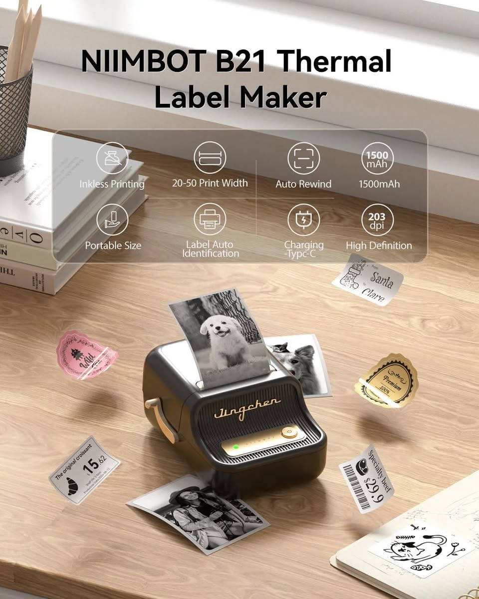 متوفر
طابعة حرارية Niimbot b21 بدون لواصق .. 35 الف


**إذا كنت صاحب هذا الإعلان وتريد حذفه لأي سبب، رجاءا أرسل رسالة إلى الدعم الفني**