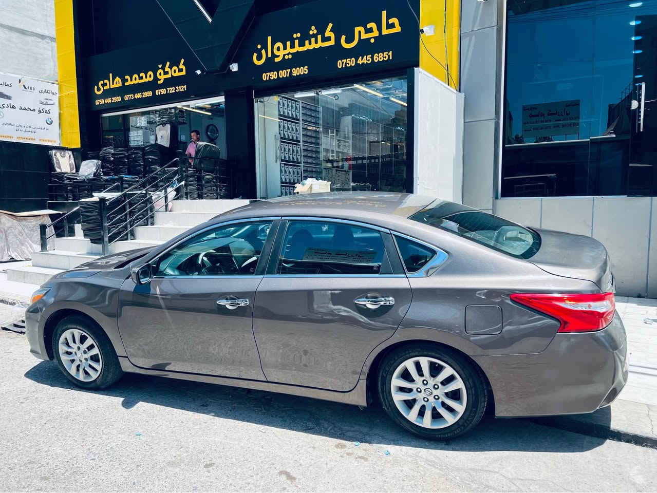 التیما ٢٠١٧ s
بەسمە و شەغال
کوشین کارەبایی شاشە گەورە ئایپات کامیرە 
پێشو پشتی کەپسە 
٤ پارچە بەخی ئەمەریکایە 
٣ پارچە لێرە بویتە سبوخ
گێر مەچینە کارەبایی هەموویی بە شەرت 
تازە فحس و هەزەو رەقەمی نوێ کرایتوە نرخی ٩٠ وەرەقە مەجالەچی زۆر کەم 
رەقەم مۆبایل *********** أربيل, العراق
