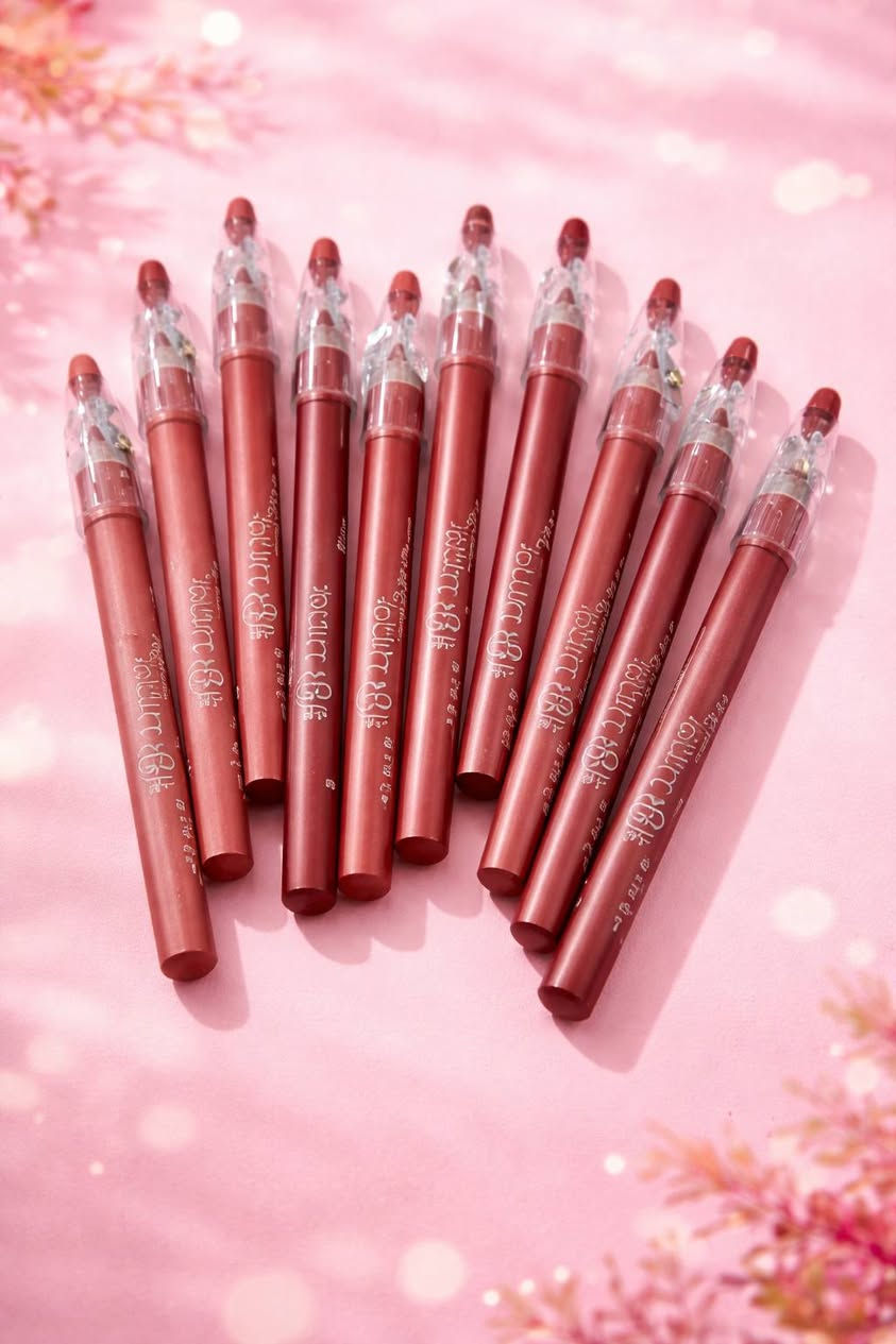 ✨ أقلام تحديد الشفاه ✨
ألوان ثابتة وجميلة تناسب كل الأذواق 💄
ناعمة على الشفاه وسهلة الاستخدام

🌸 ألوان متعددة
🌸 ثبات ممتاز
🌸 تعطي شكل مرتب وجذاب للشفاه

السعر القطعه ألف مناسب جداً 🔥


**إذا كنت صاحب هذا الإعلان وتريد حذفه لأي سبب، رجاءا أرسل رسالة إلى الدعم الفني**