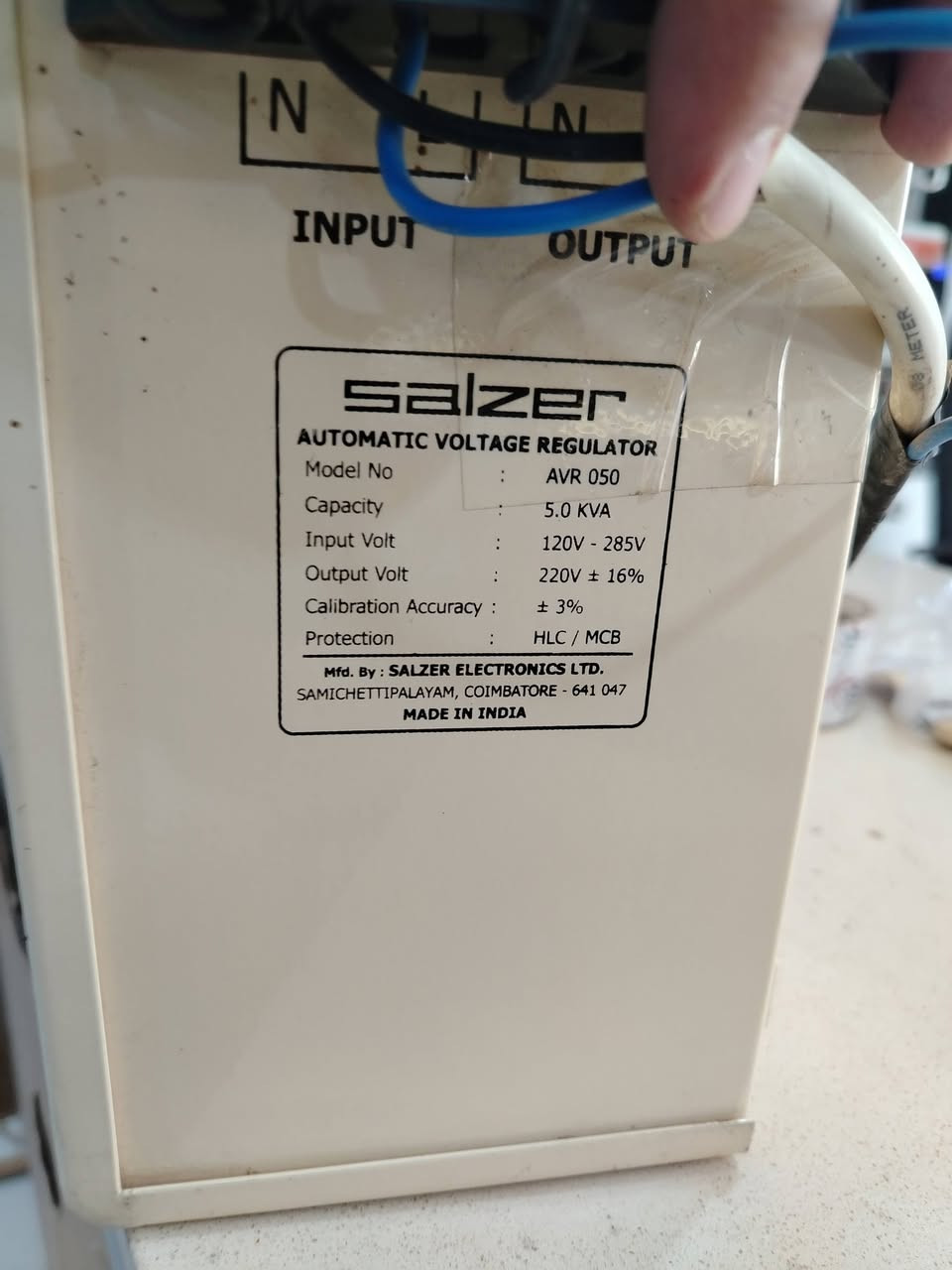 رافع فولتية سالزر هندي 5KV  يتحمل 16 أمبير 
سعر 200 الف


**إذا كنت صاحب هذا الإعلان وتريد حذفه لأي سبب، رجاءا أرسل رسالة إلى الدعم الفني**